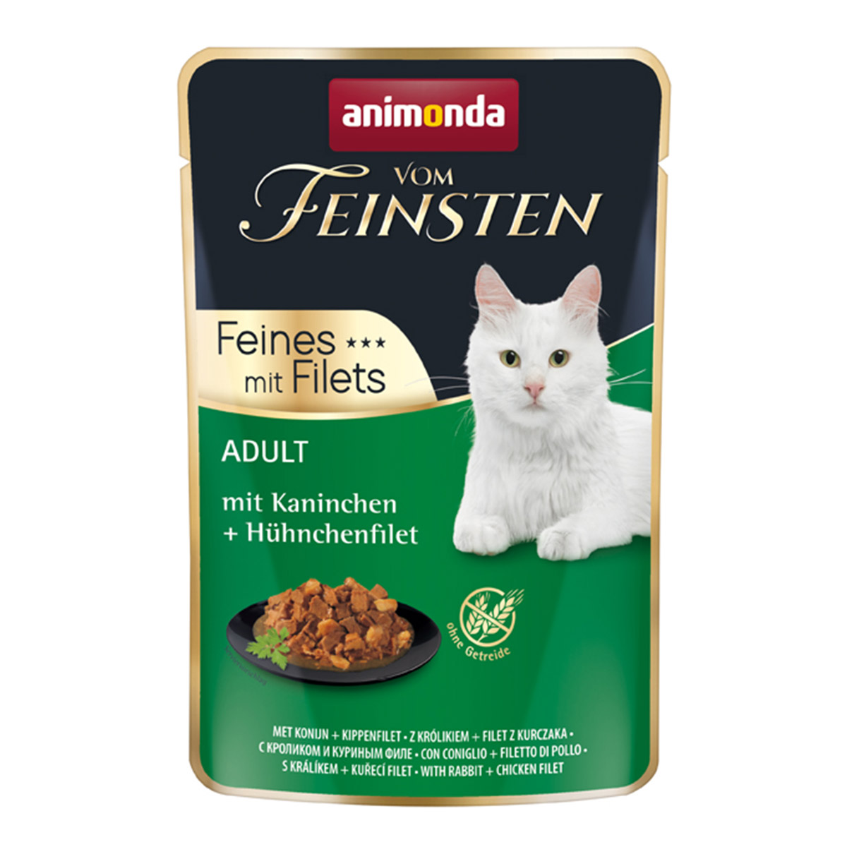 Animonda Vom Feinsten Adult Feine Filets králík a kuřecí filety