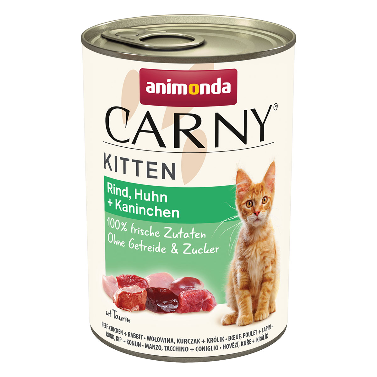 Animonda Carny Kitten hovězí, kuřecí a králičí maso
