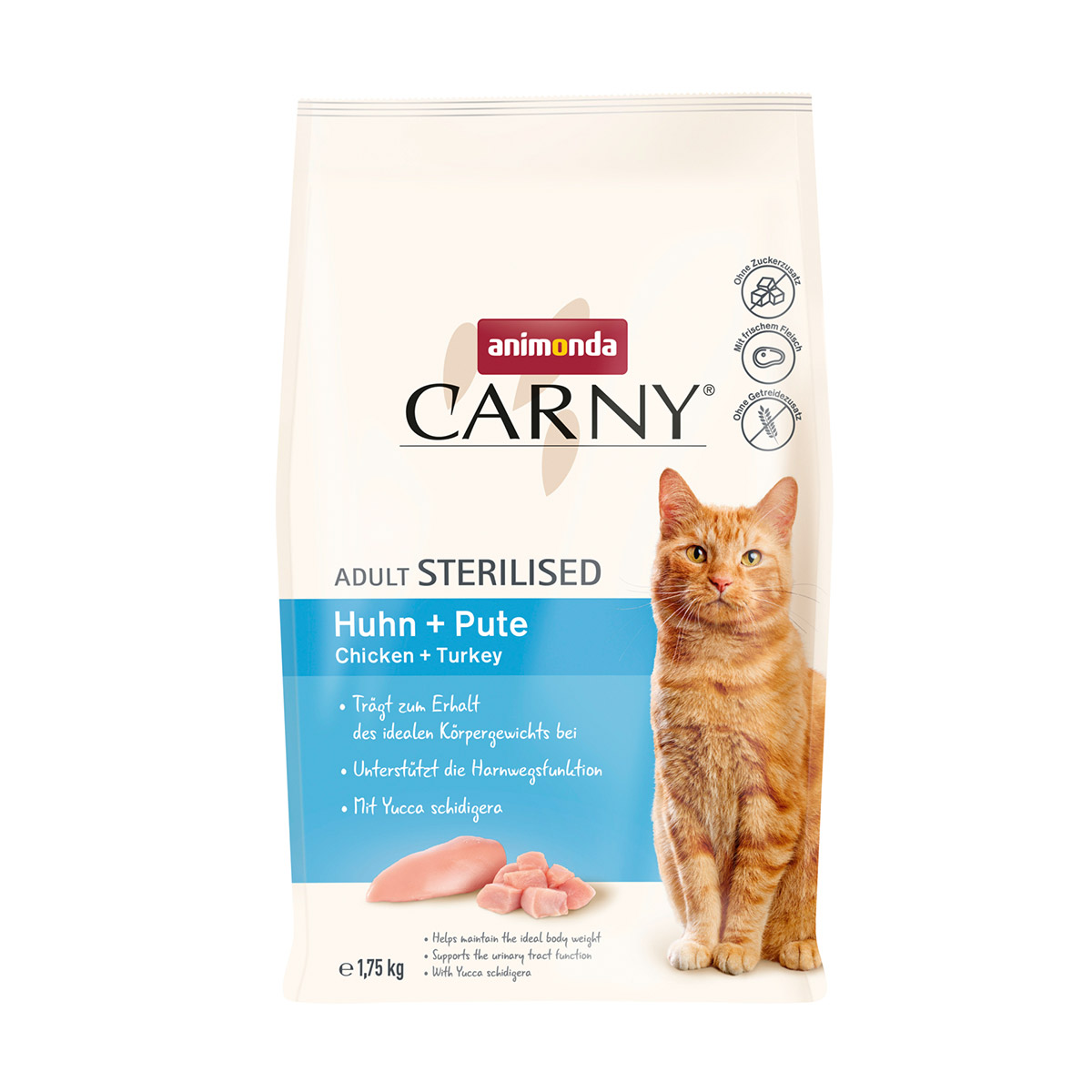 animonda Carny Adult Sterilised Kuře + Krůta