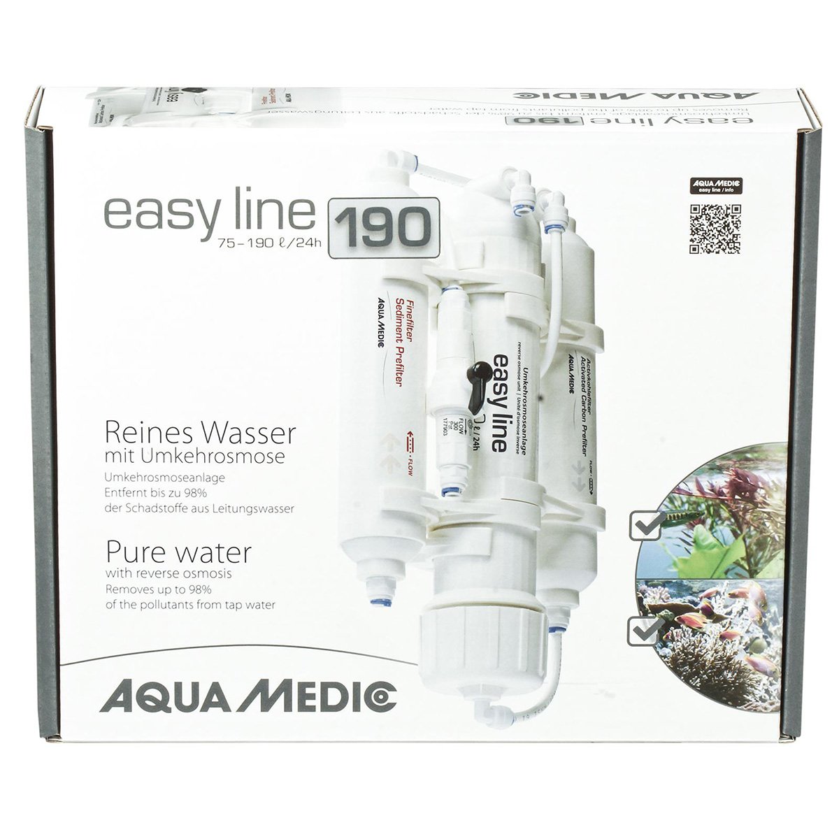 aqua medic osmoseanlage easy line 190l pro tag 3
