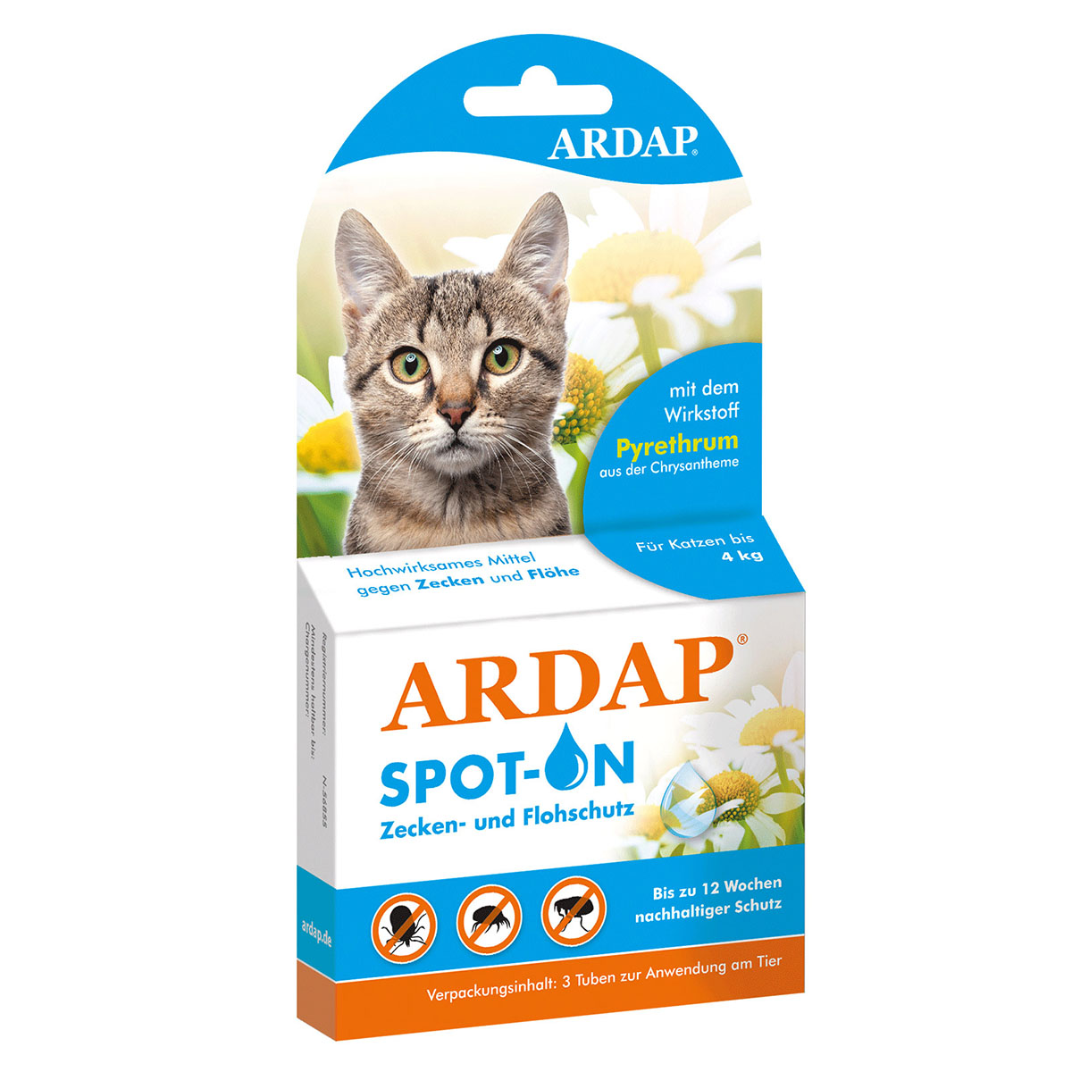 ARDAP Spot-On antiparazitikum pro kočky