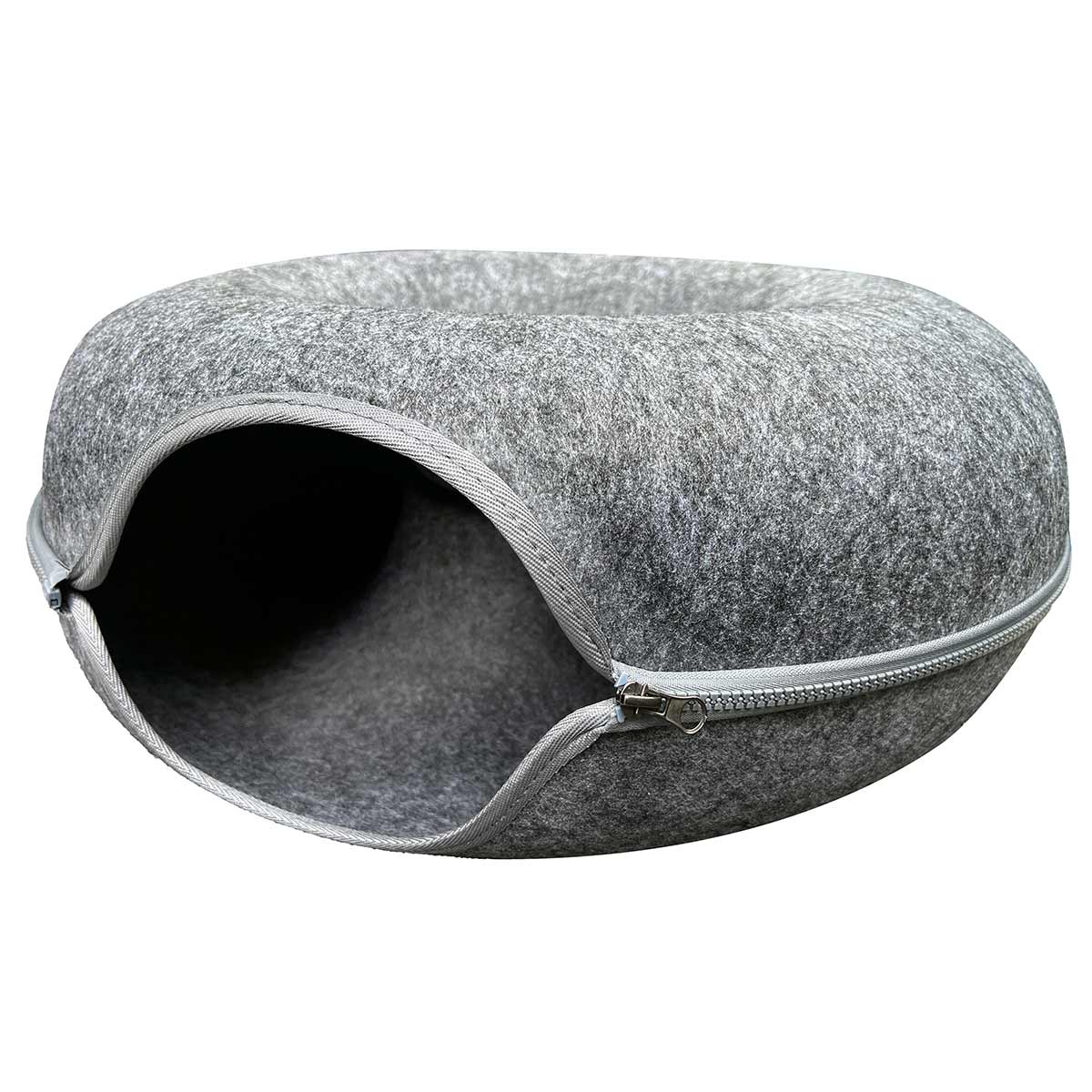 Aumüller donut kočičí jeskyně tmavě šedá