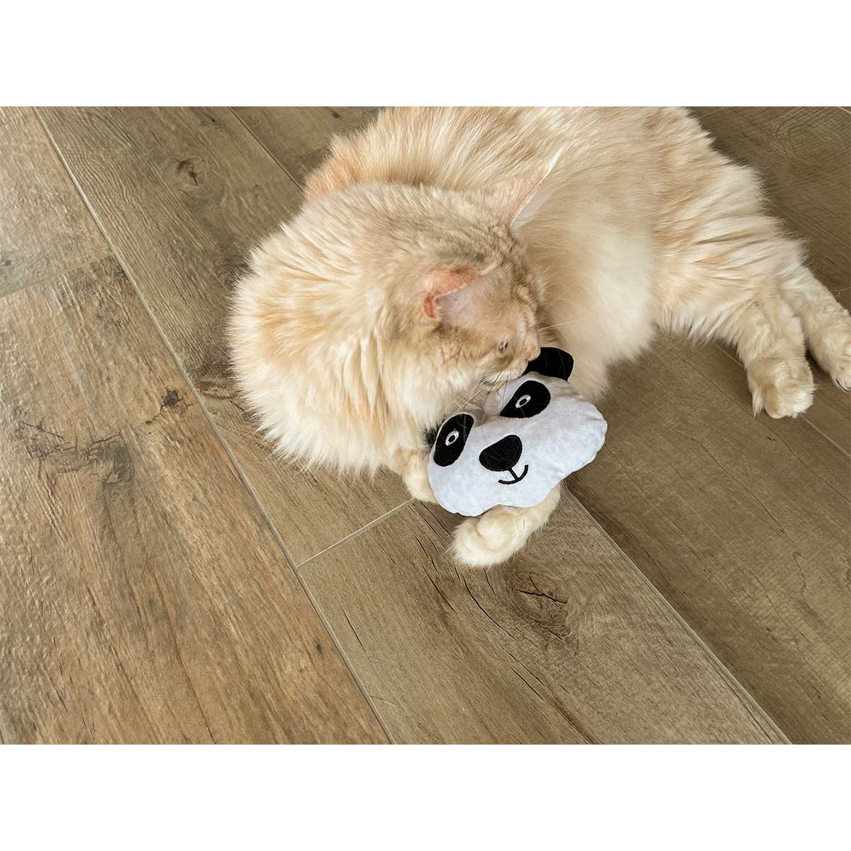 Aumüller panda Qi hračka pro kočky