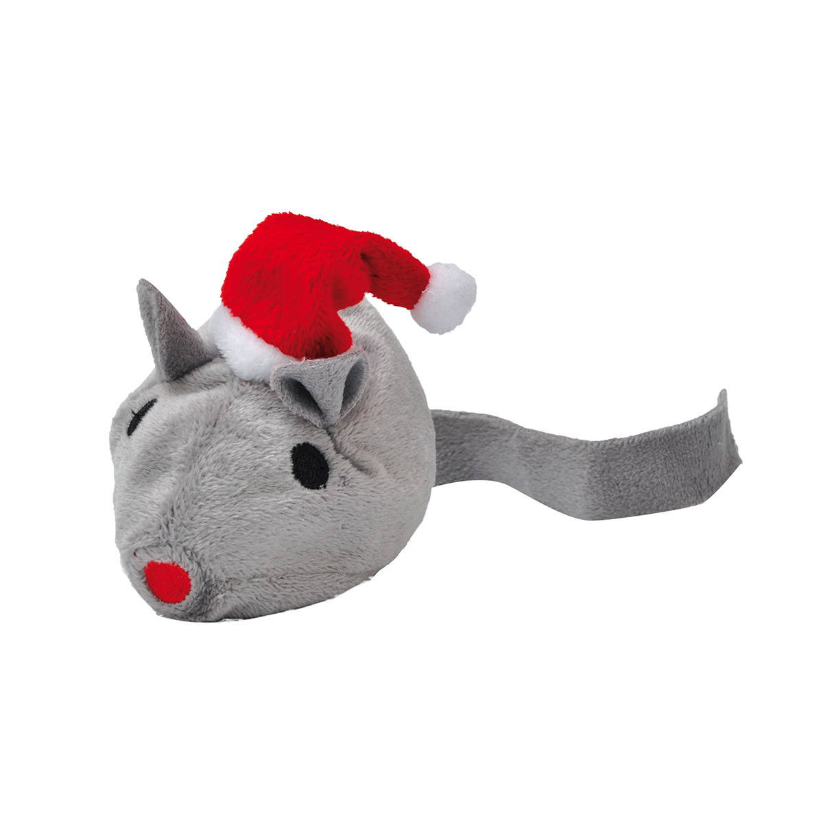 Aumüller polštářek na hraní pro kočky vánoční myš