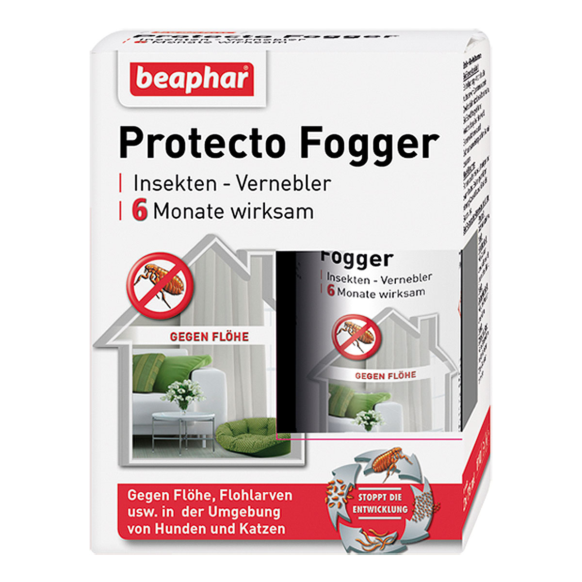 beaphar Protecto rozprašovač proti hmyzu, 2 x 75 ml