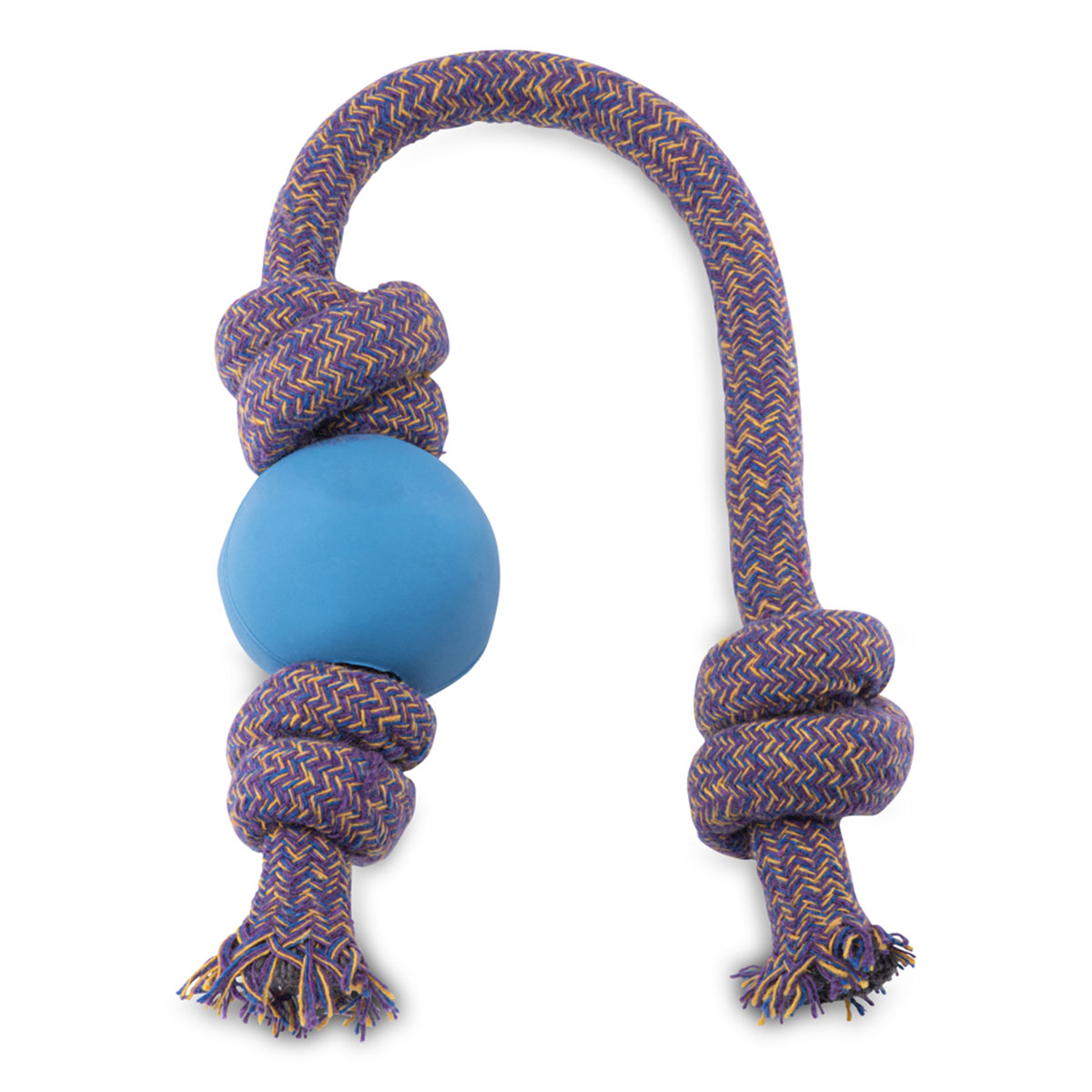 Beco Pets Beco Ball míček pro psy na laně, modrý