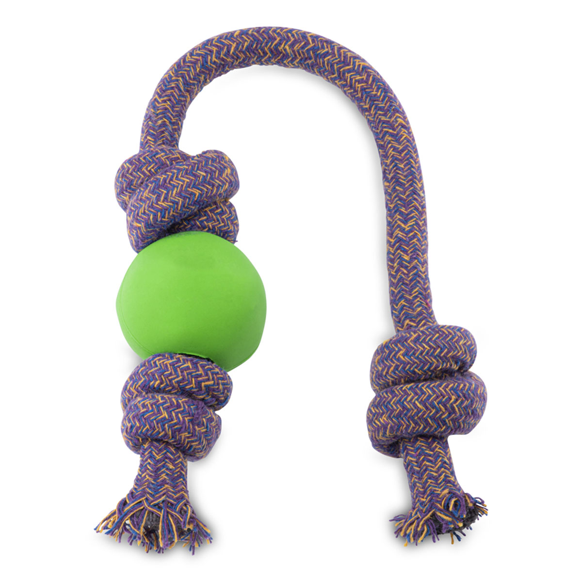 Beco Beco Ball míček pro psy na laně, zelený