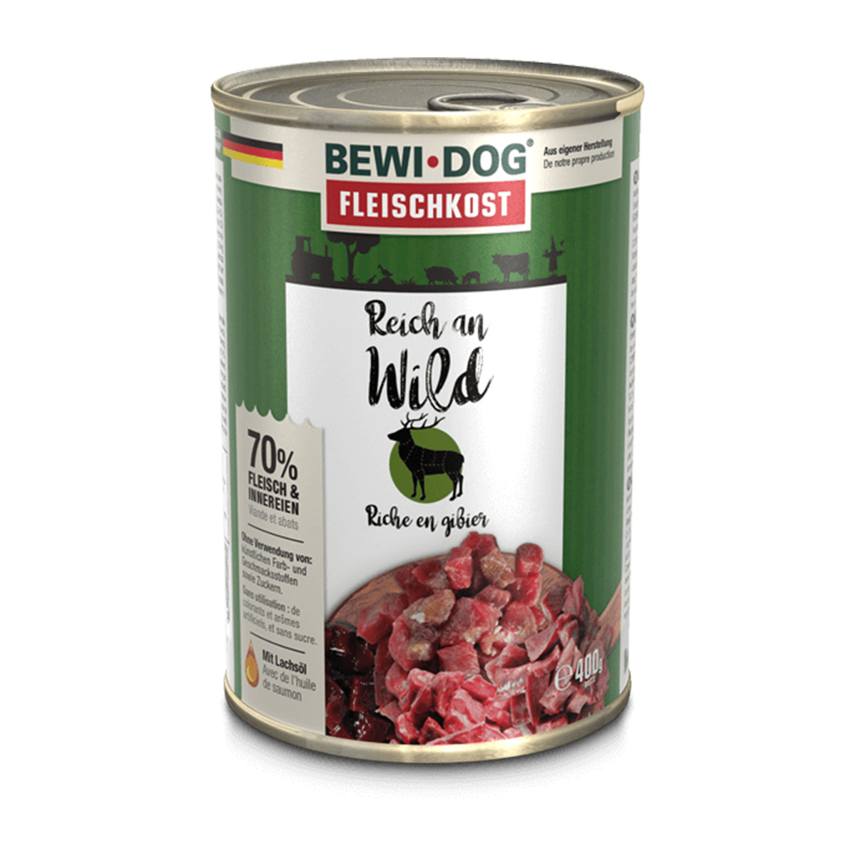 Bewi Dog – masitá strava s vysokým obsahem zvěřiny