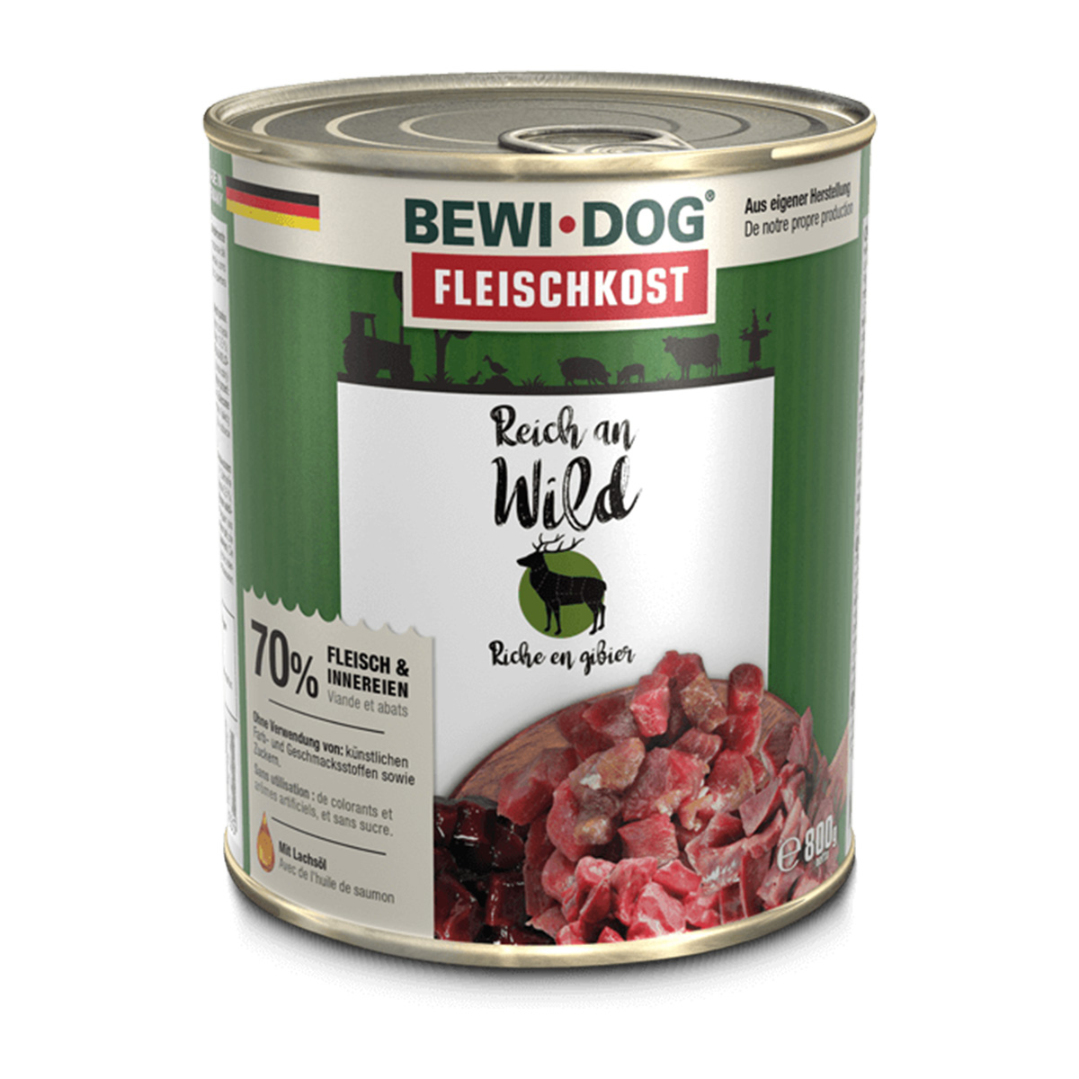 Bewi Dog – masitá strava pro psy s vysokým obsahem zvěřiny