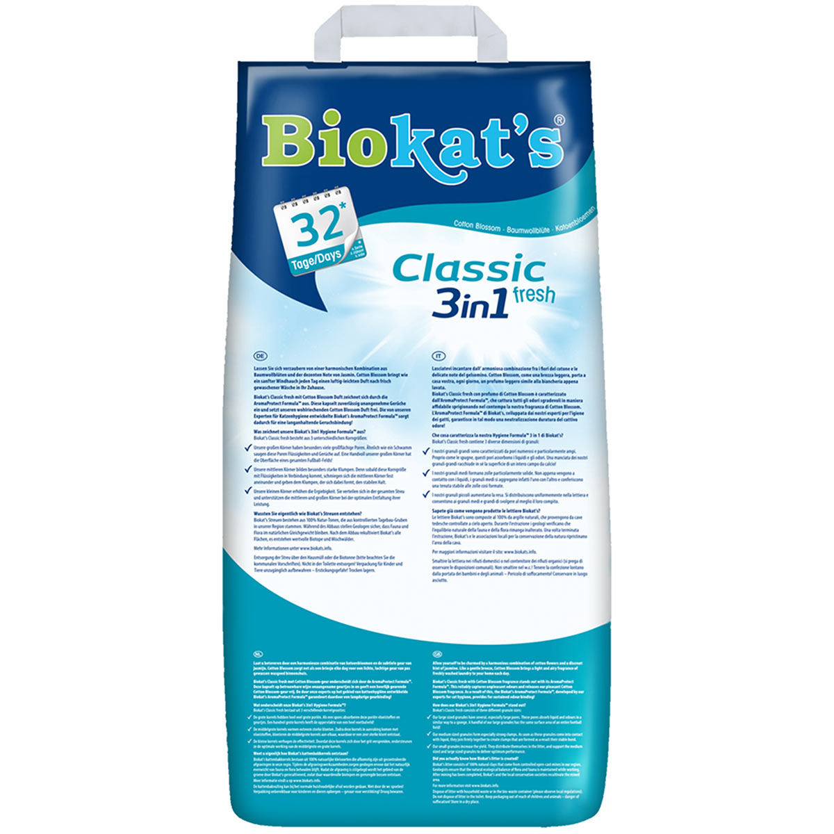 Biokat’s Classic Fresh 3in1 Cotton Blossom Papier