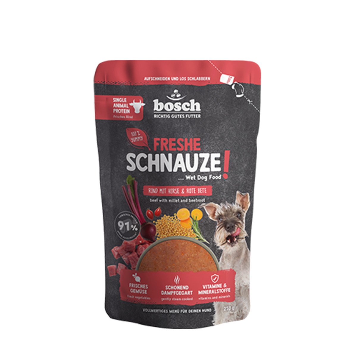Bosch freshe schnauze hovězí s prosem &amp; červenou řepou