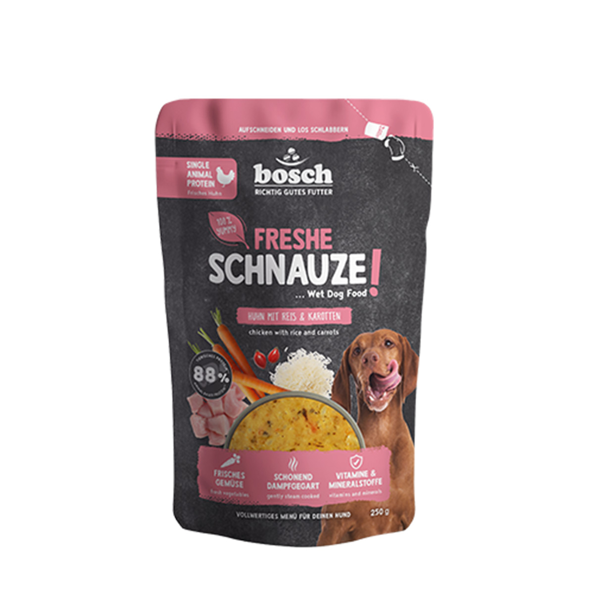 Bosch freshe schnauze kuře s rýží &amp; mrkví