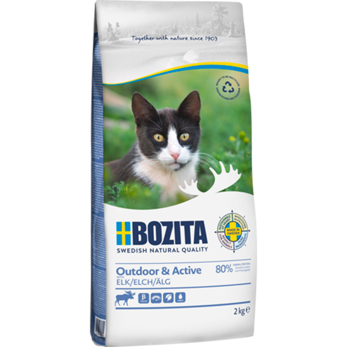 Bozita outdoor &amp; active los 2 kg