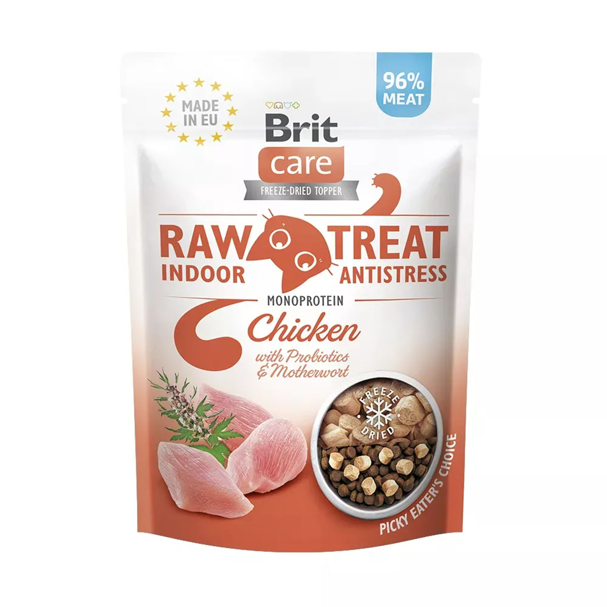 Brit Care Cat - Raw Treat - Indoor &amp; Antistress 40 g