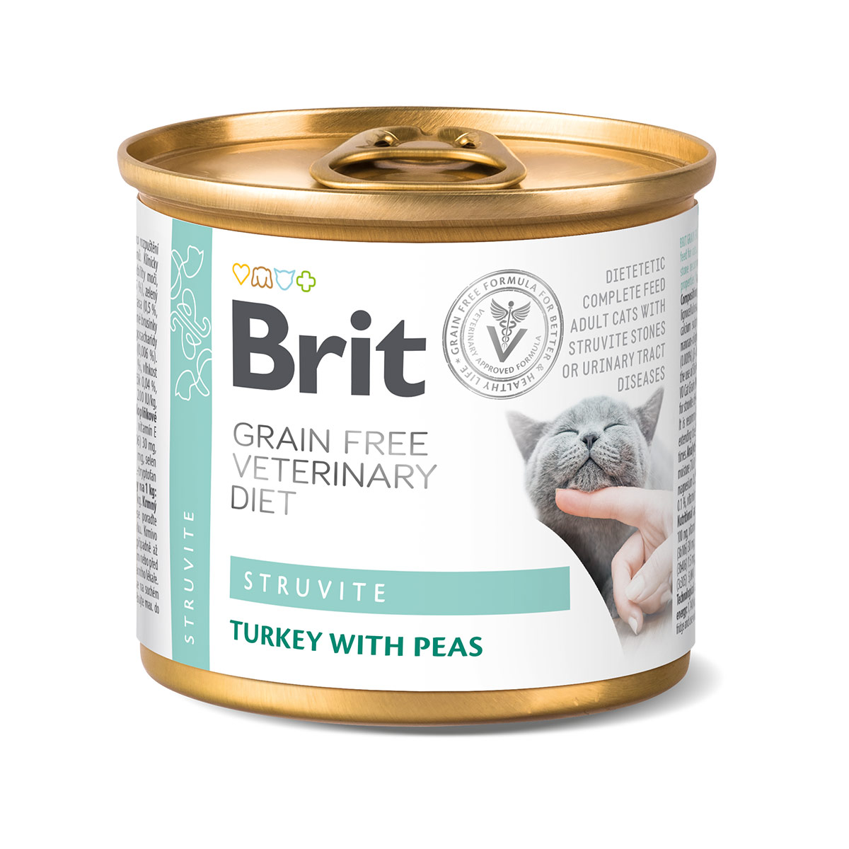 Brit Vet diet cat cans struvite