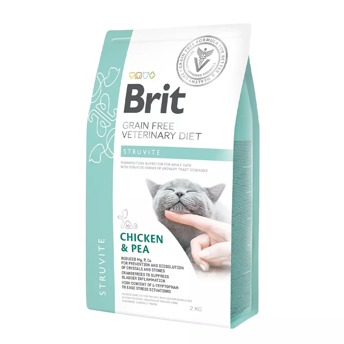 Brit Vet diet cat struvite 2 kg