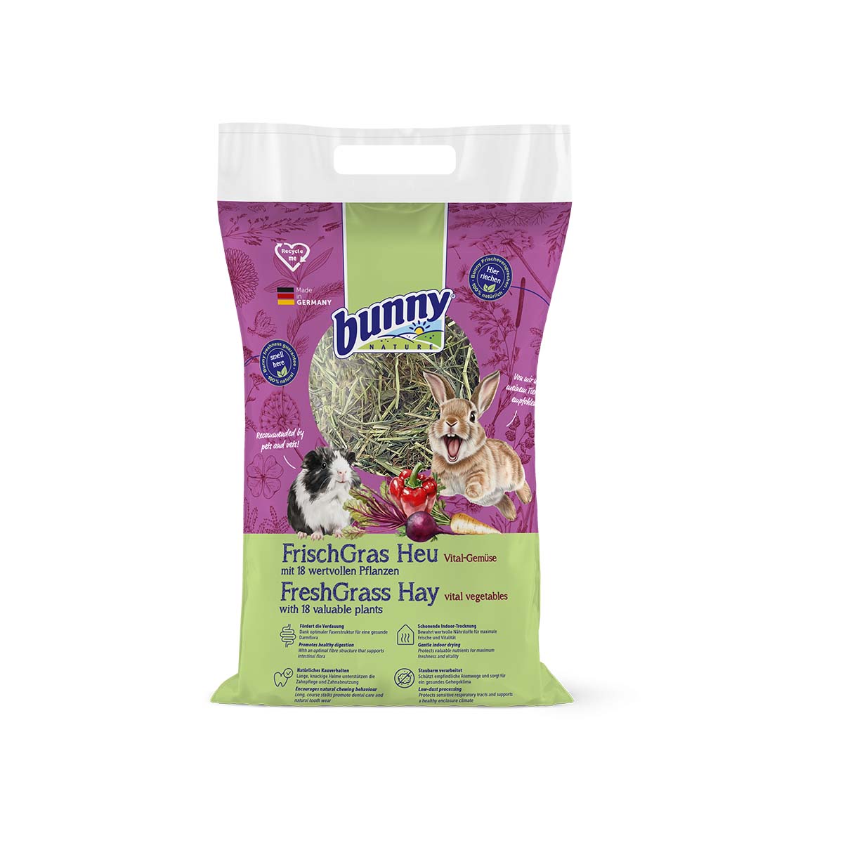 Bunny FrischGras-Heu vitální zelenina 500 g