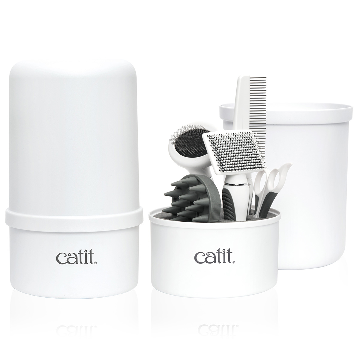 Catit Set štětců pro krátkosrsté kočky