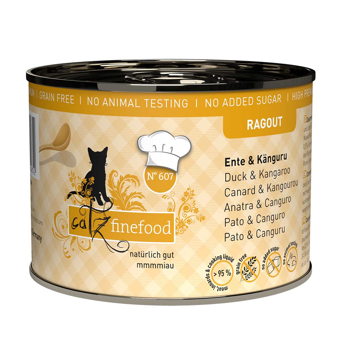 catz finefood Ragout No.607 kachní maso & klokaní maso