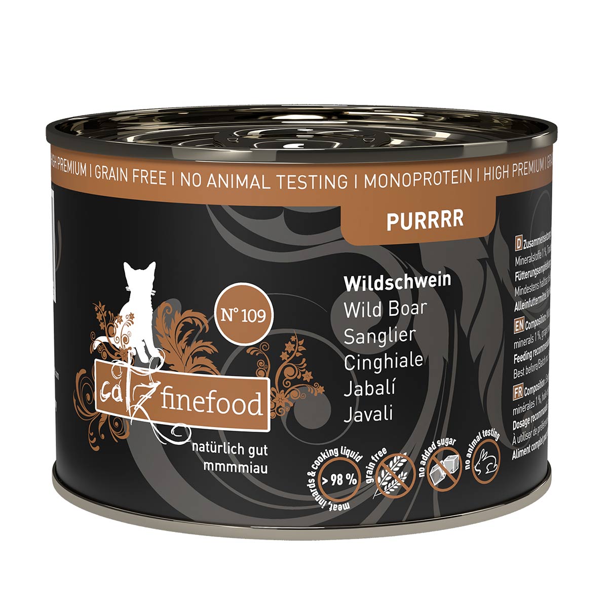 Catz finefood Purrrr No.109 vepřové