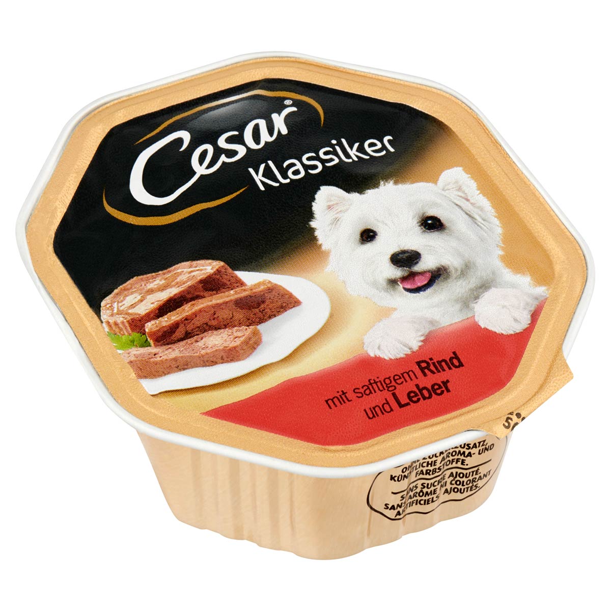 Cesar s hovězím a játry