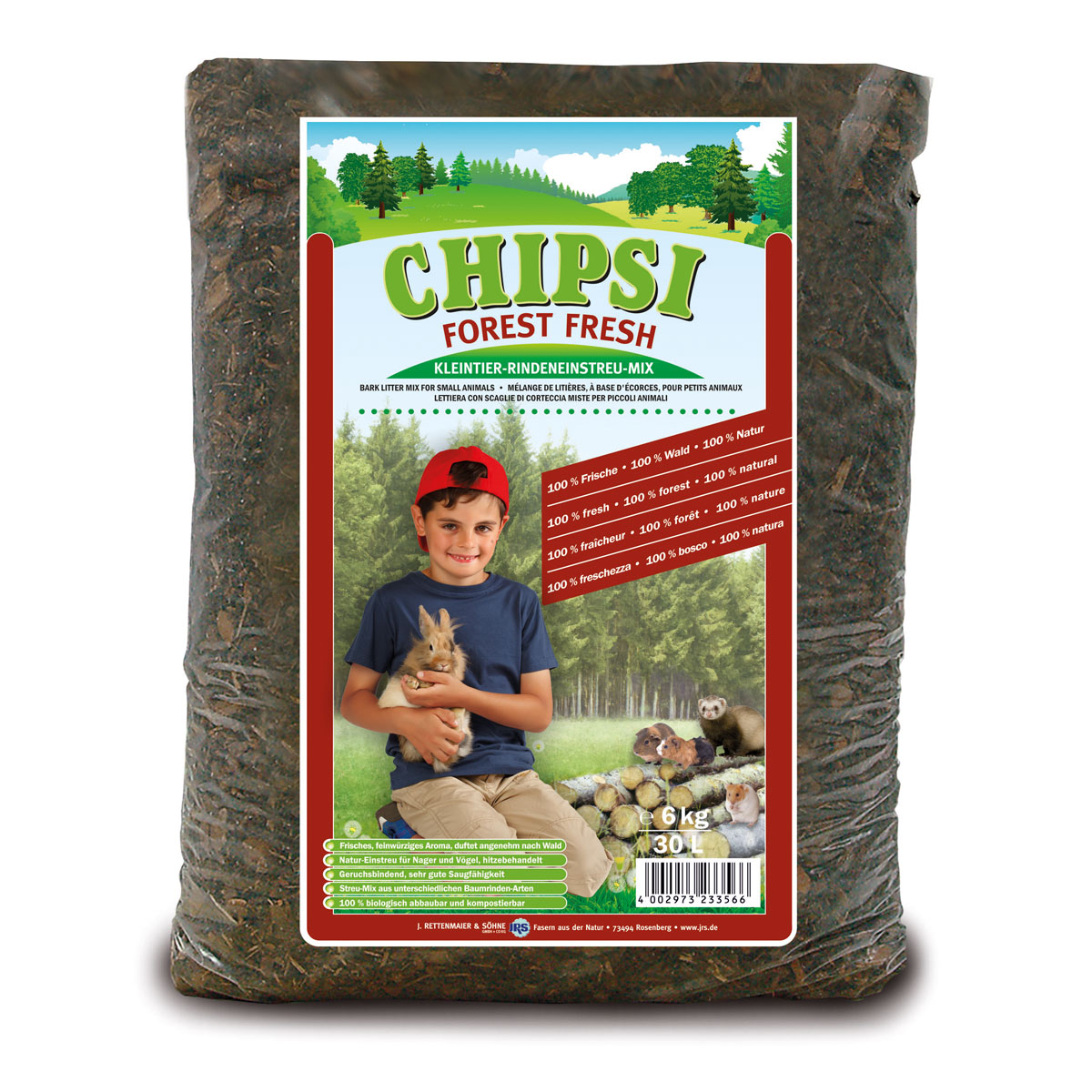 Chipsi podestýlka pro hlodavce Forest Fresh