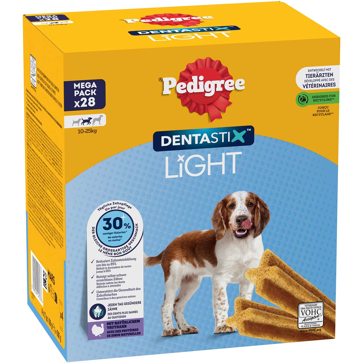 Pedigree DentaStix Light pro středně velké psy