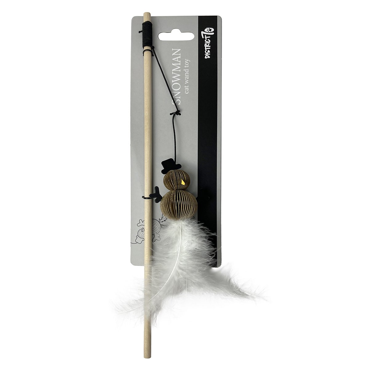 District 70 X-Mas kočičí udice sněhulák