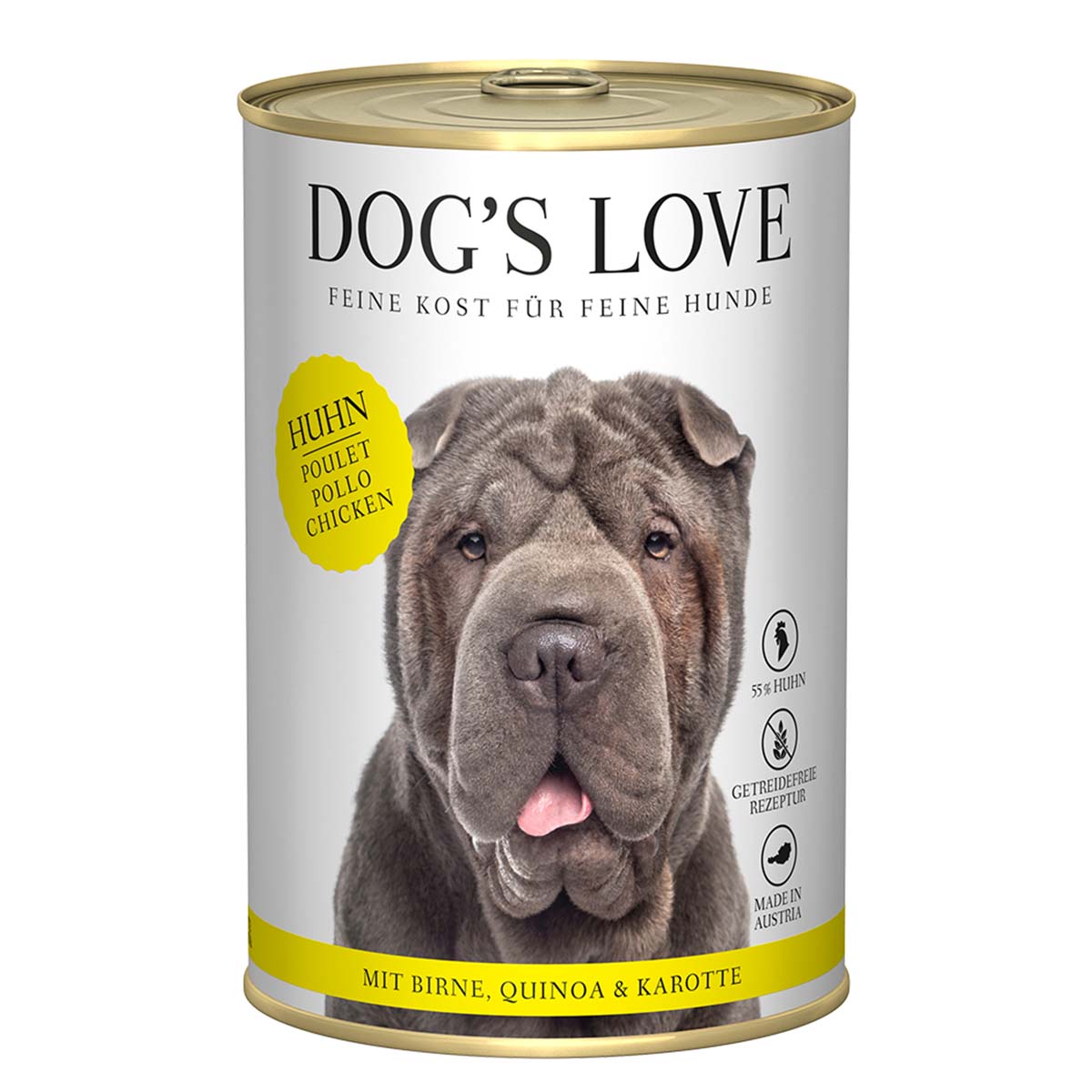 Dog's Love Classic kuřecí maso s hruškou, quinoou a mrkví