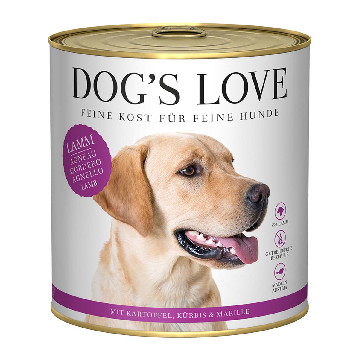 Dog's Love Classic jehněčí maso s bramborami, dýní a meruňkou