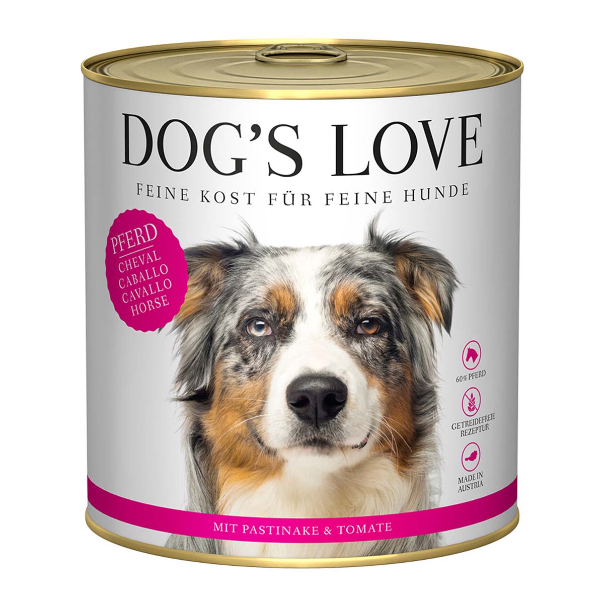 DOG'S LOVE ADULT koňské maso