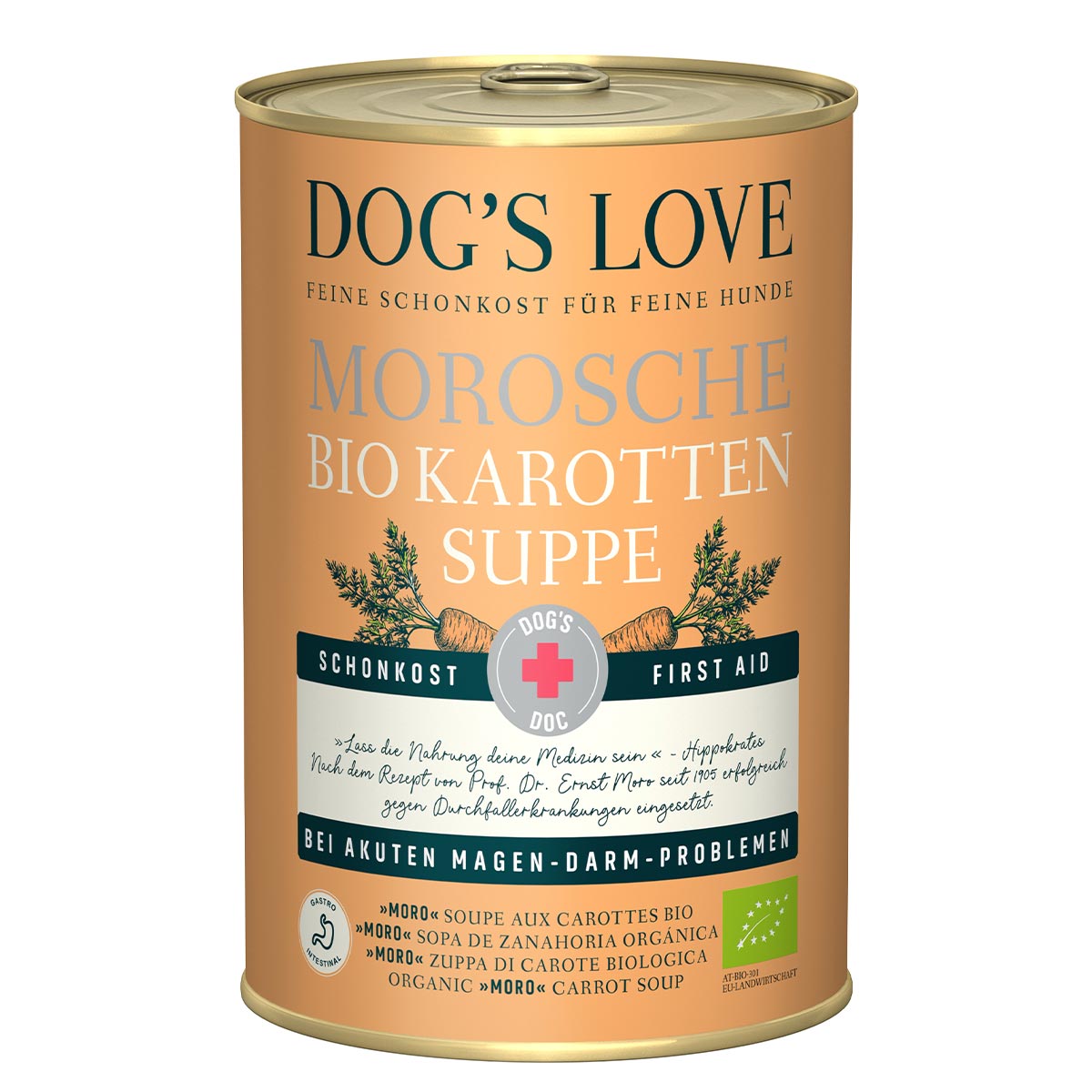Dog's Love DOC Morosche BIO mrkvová polévka