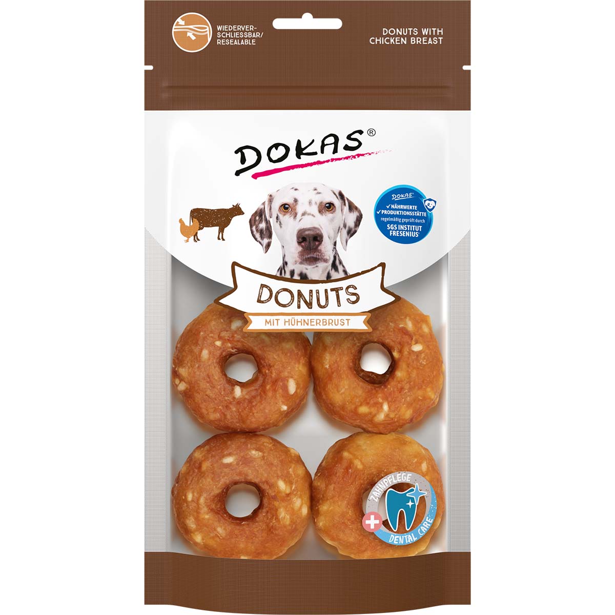 Dokas Donuts s kuřecími prsíčky