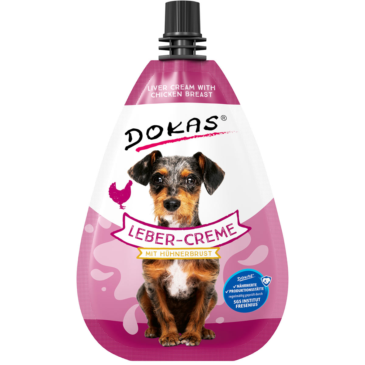 Dokas játrový krém s kuřecími prsíčky