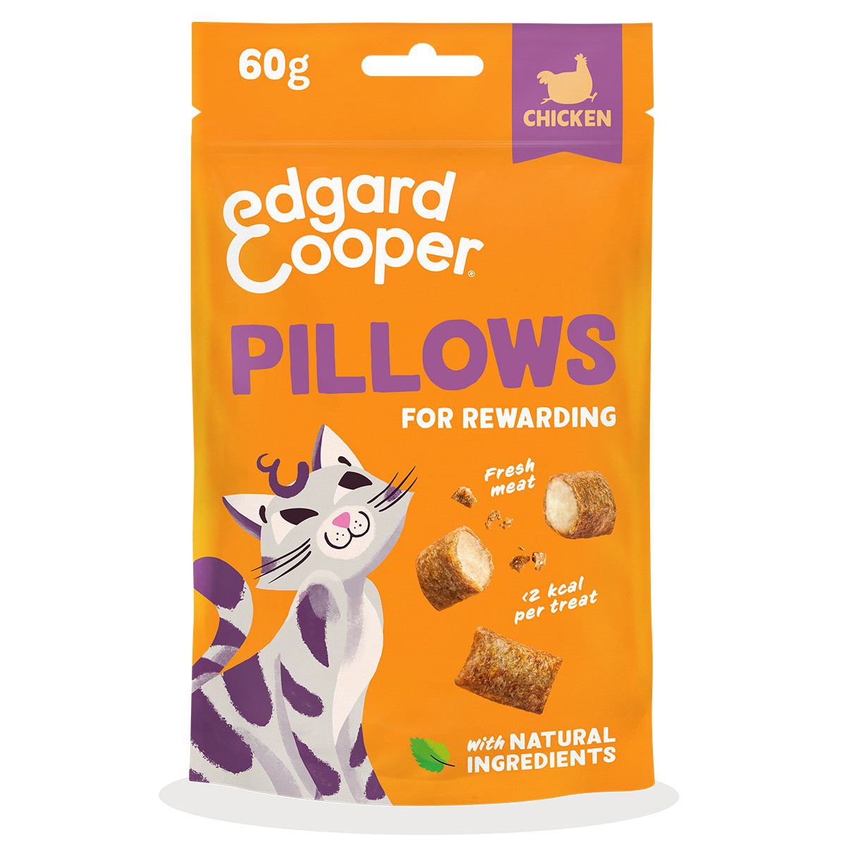 Edgard &amp; Cooper Polštářky Kuře 60 g