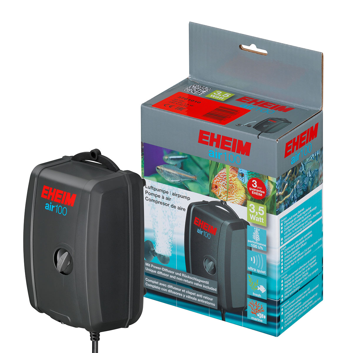 Eheim vzduchové čerpadlo 3701 – Air Pump 100
