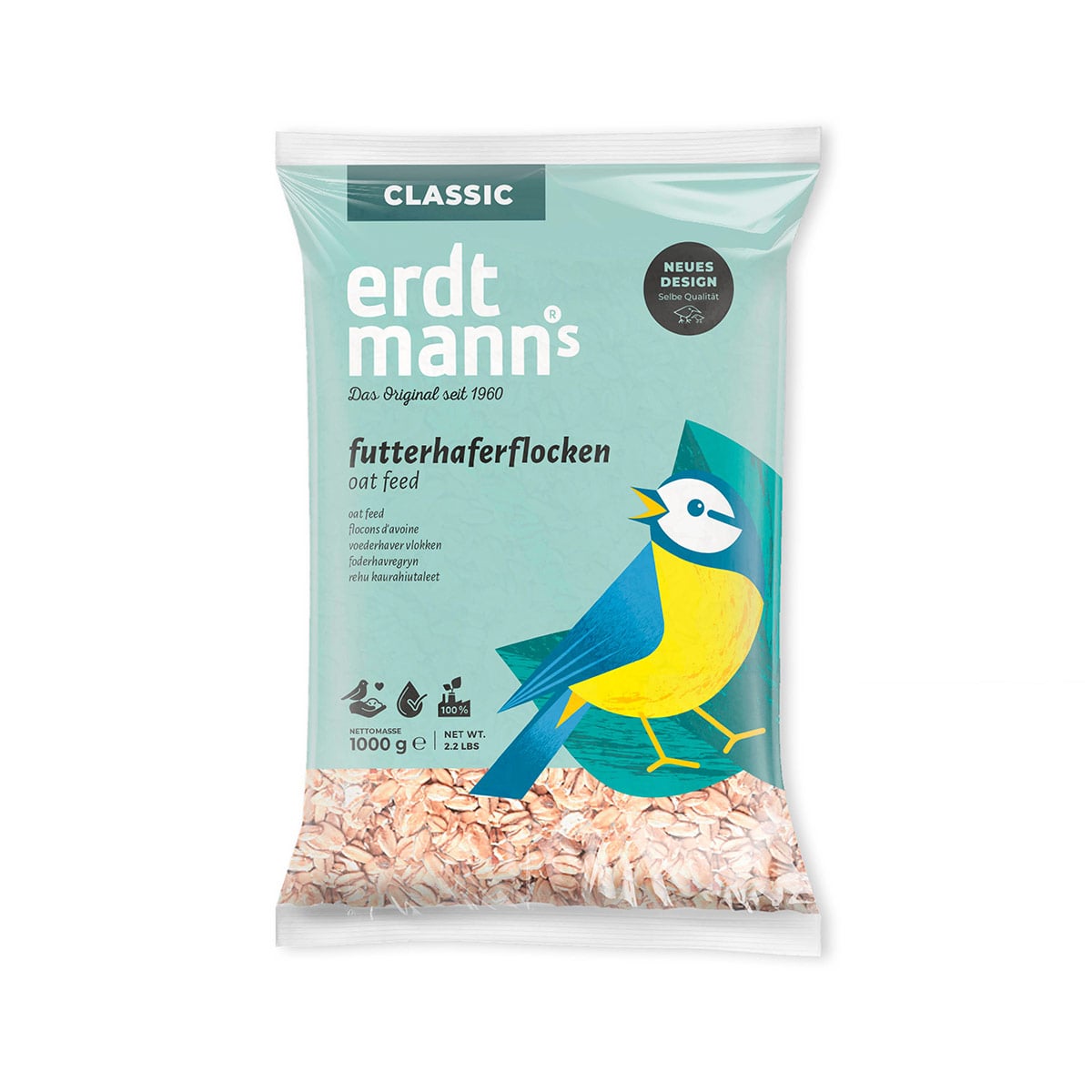 Erdtmann’s ovesné vločky 1&nbsp;000&nbsp;g