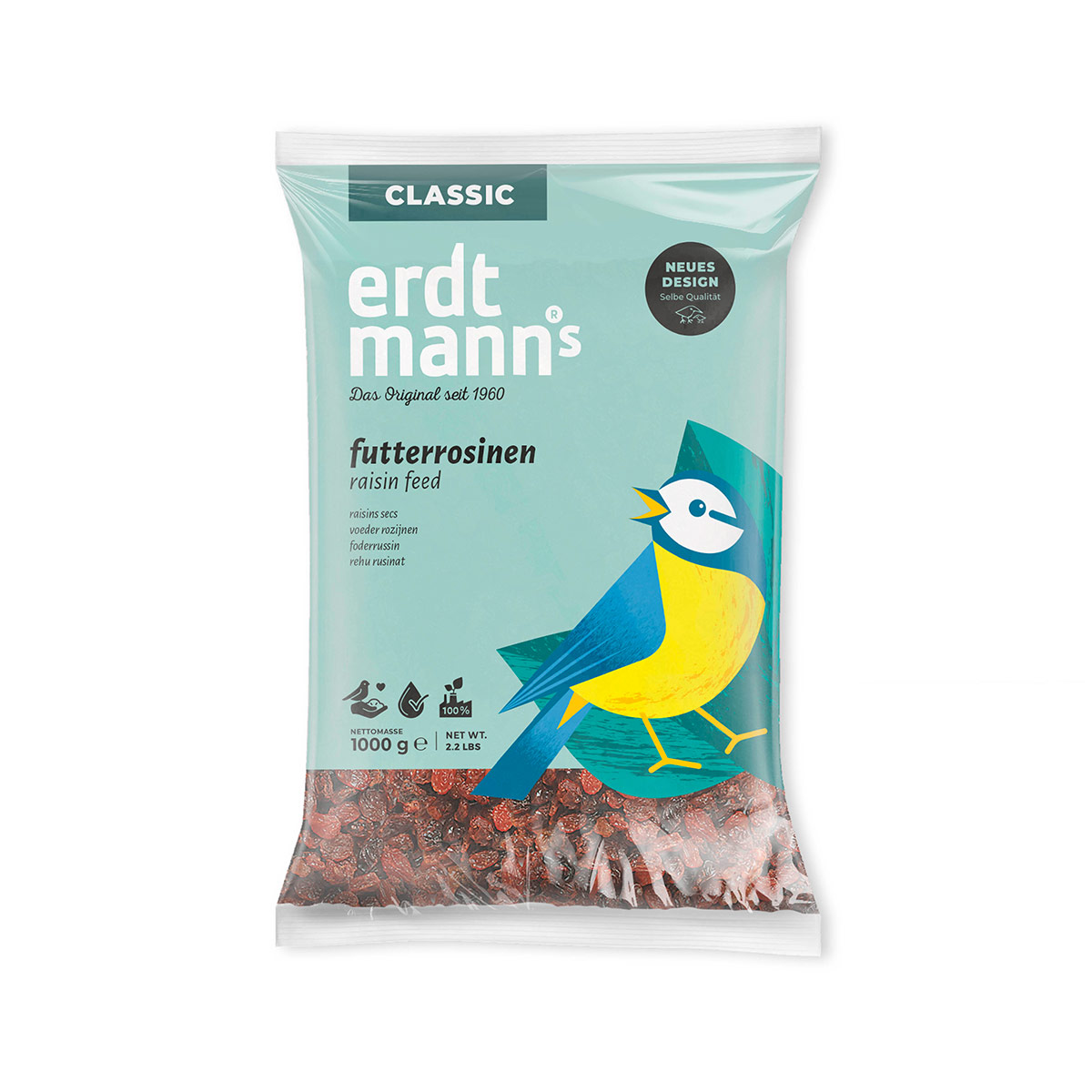 Erdtmann's krmné rozinky 1&nbsp;kg