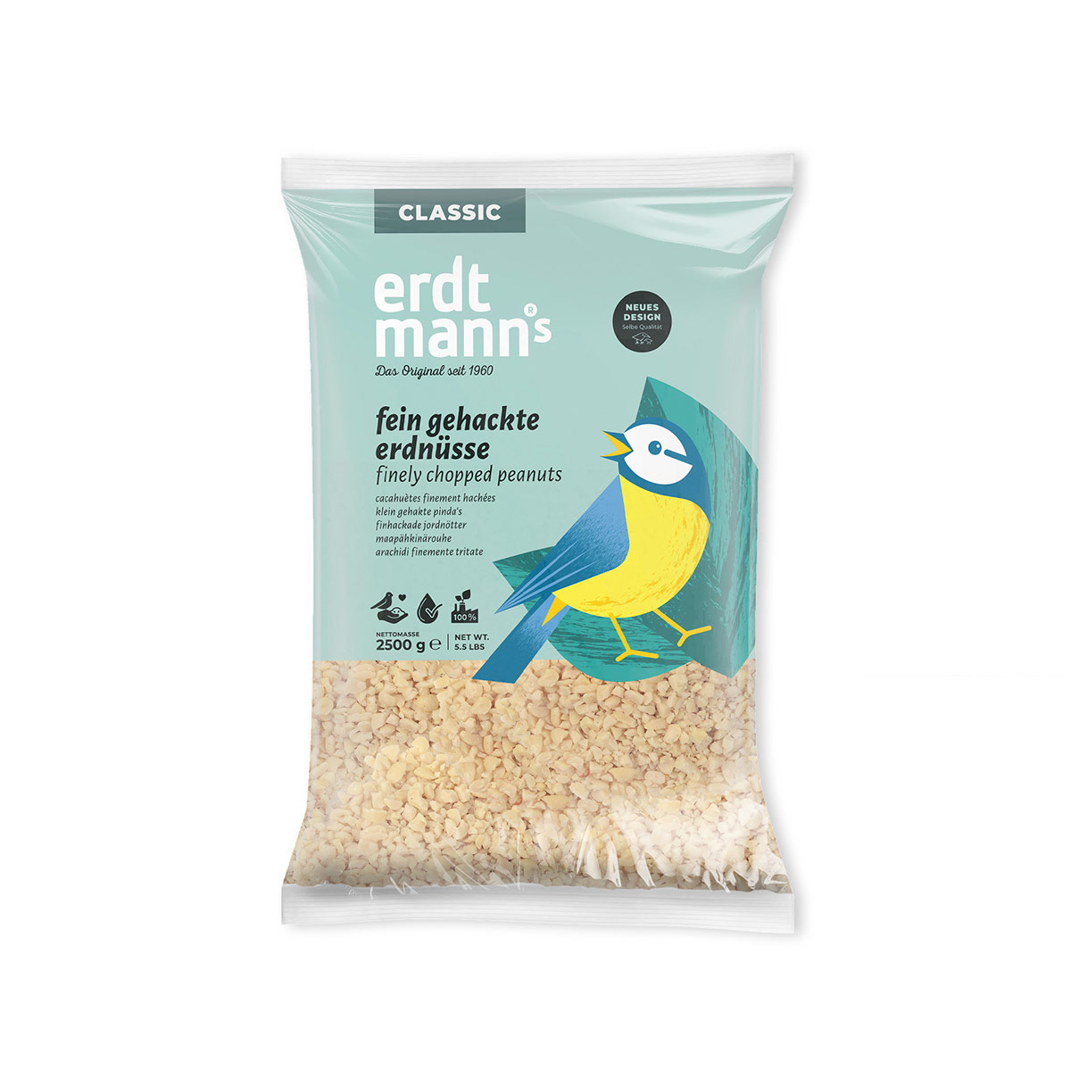 Erdtmann’s najemno nasekané arašídy 2&nbsp;500&nbsp;g