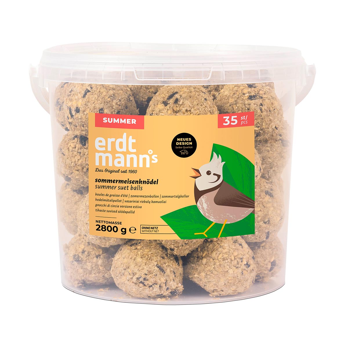 Erdtmann's letní lojové koule bez síťky