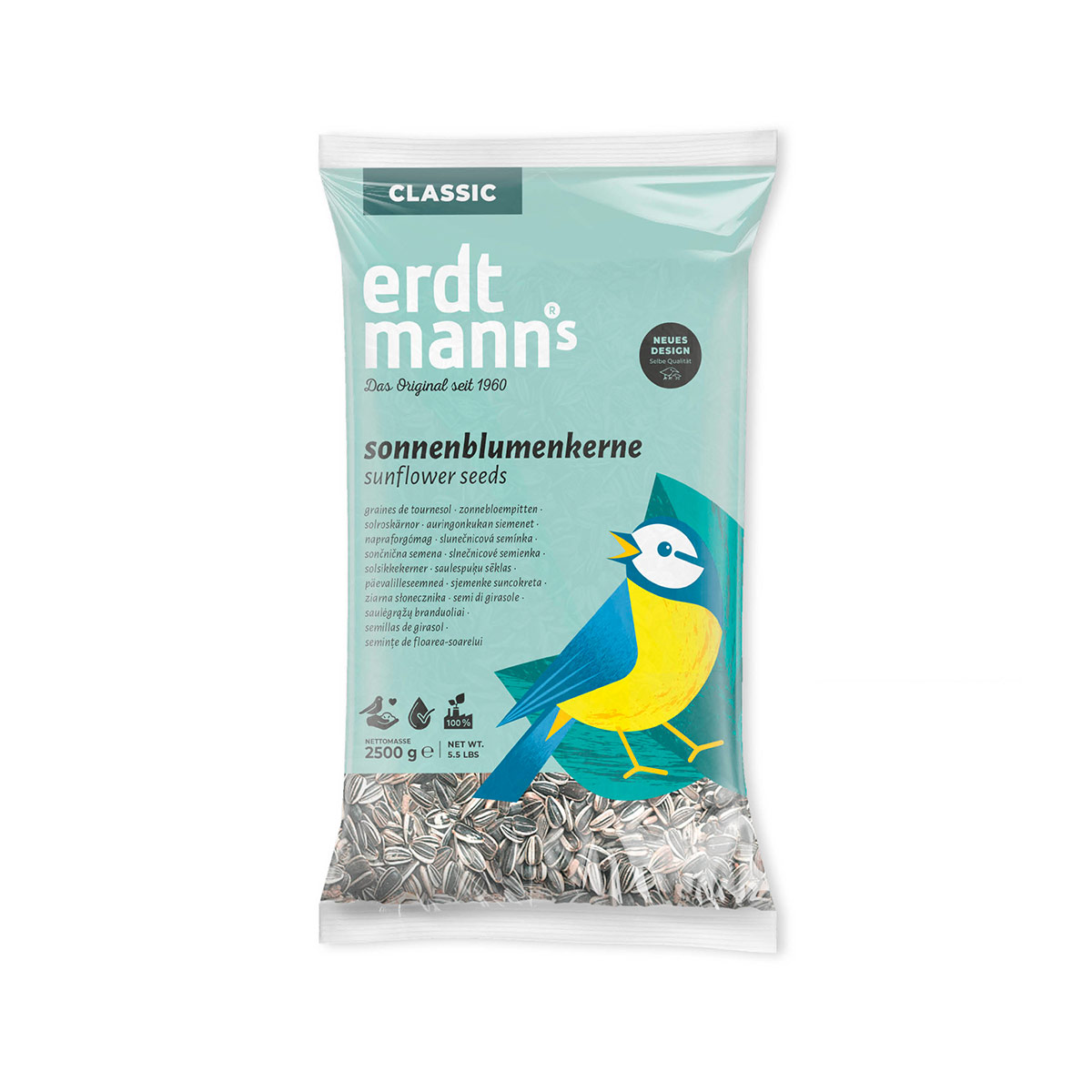 Slunečnicová semínka značky Erdtmann's