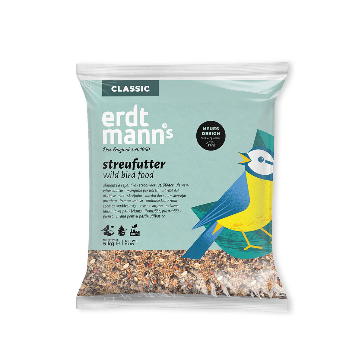 Erdtmann’s ptačí zob 5&nbsp;kg