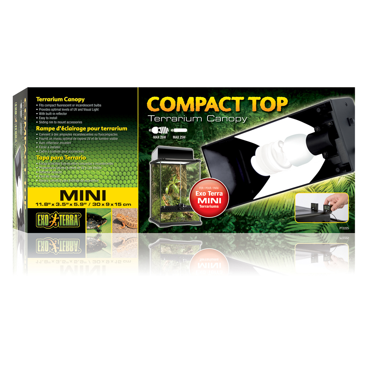 Exo Terra Compact Top kryt na terárium 30 × 9 × 15 cm