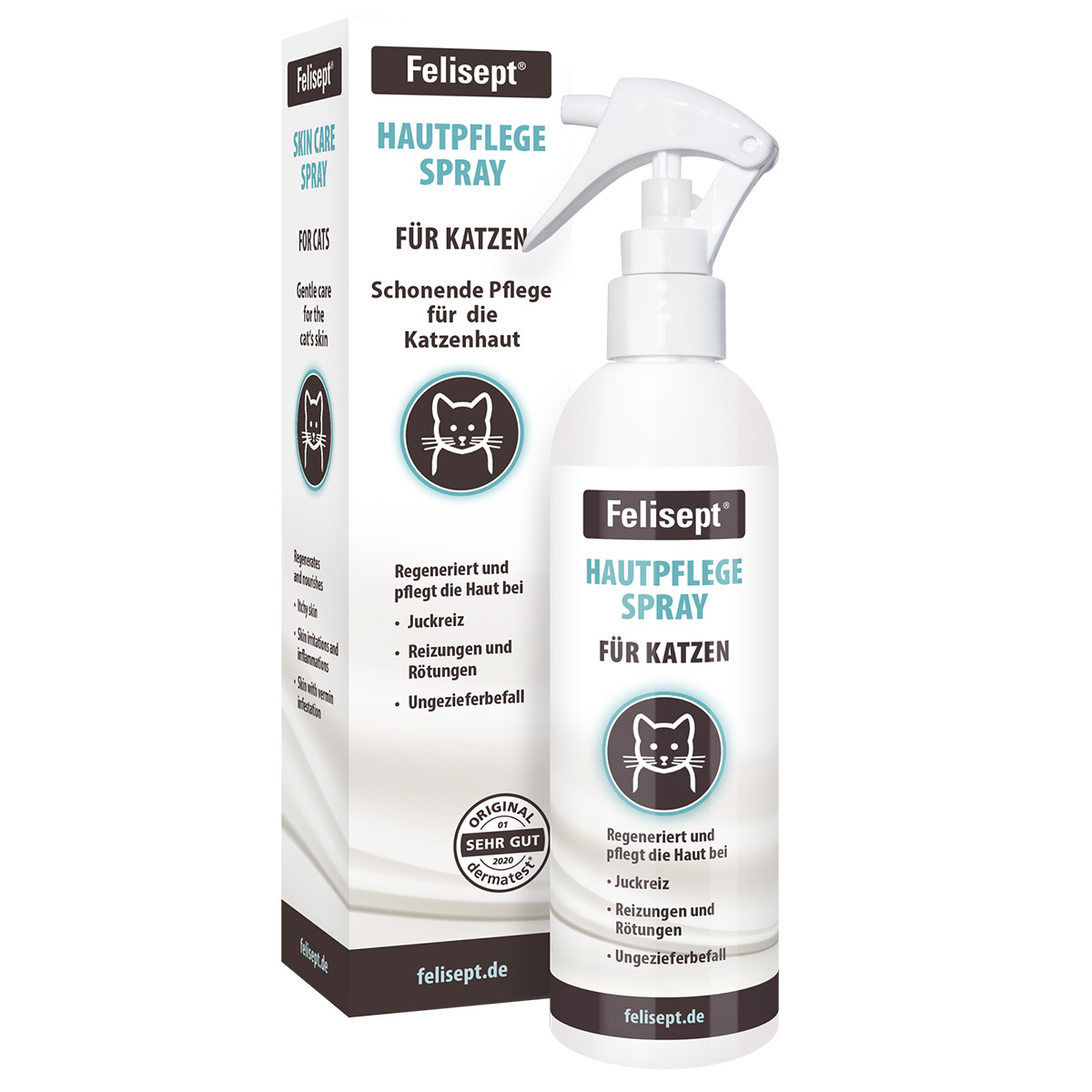 Felisept sprej na péči o pokožku pro kočky 250 ml