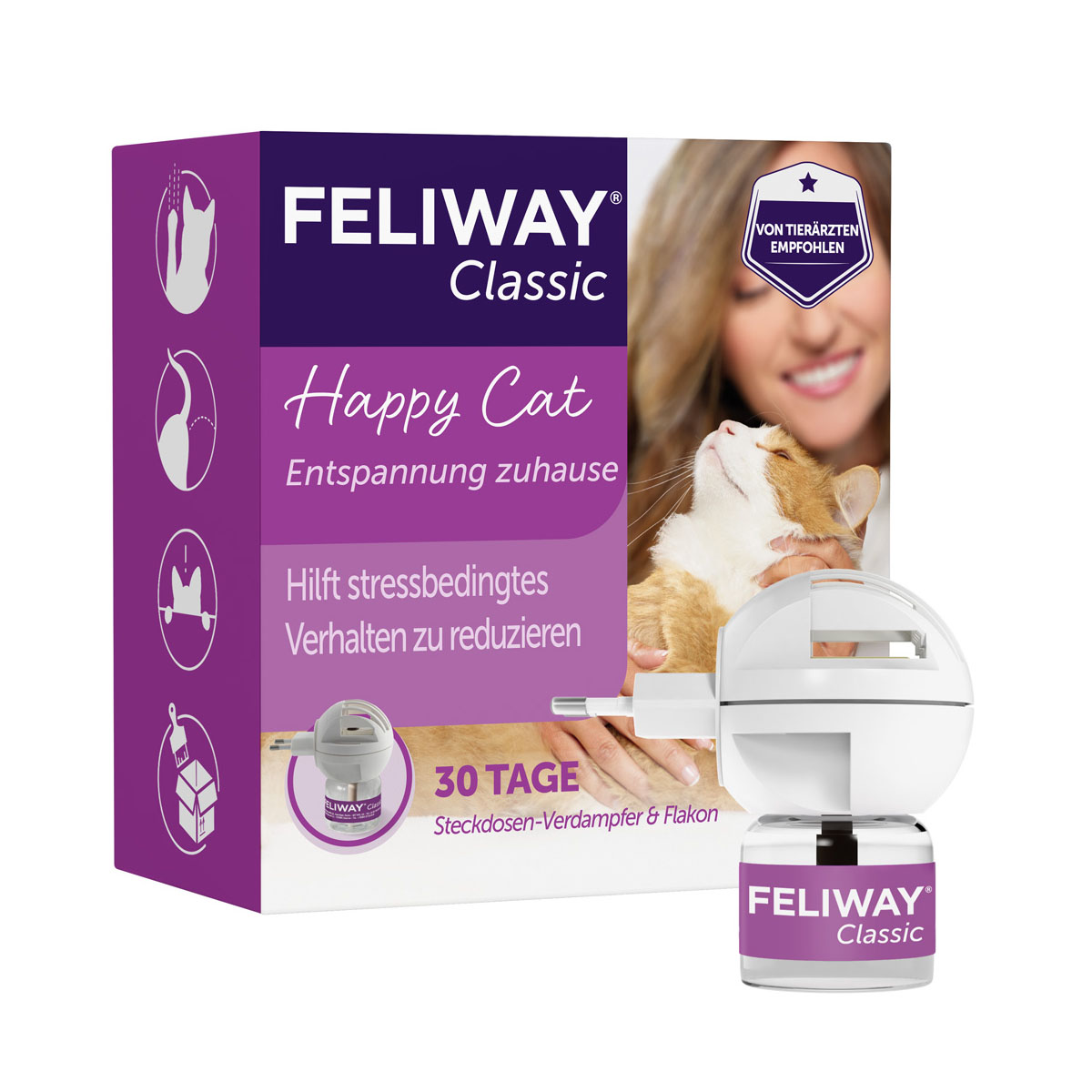 Feliway® Classic Happy Home difuzér , startovací sada, 48 ml