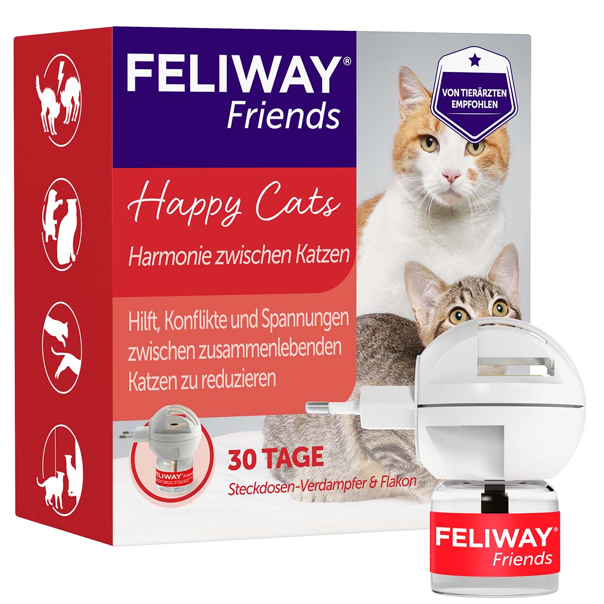 Feliway®­­- Friends Start-Set difuzér, 48 ml