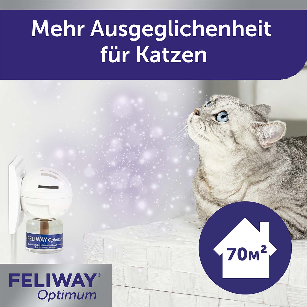 Feliway® Optimum počáteční sada, 48 ml