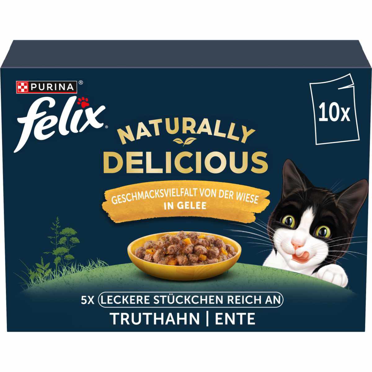 FELIX Naturally Delicious rozmanitost z louky
