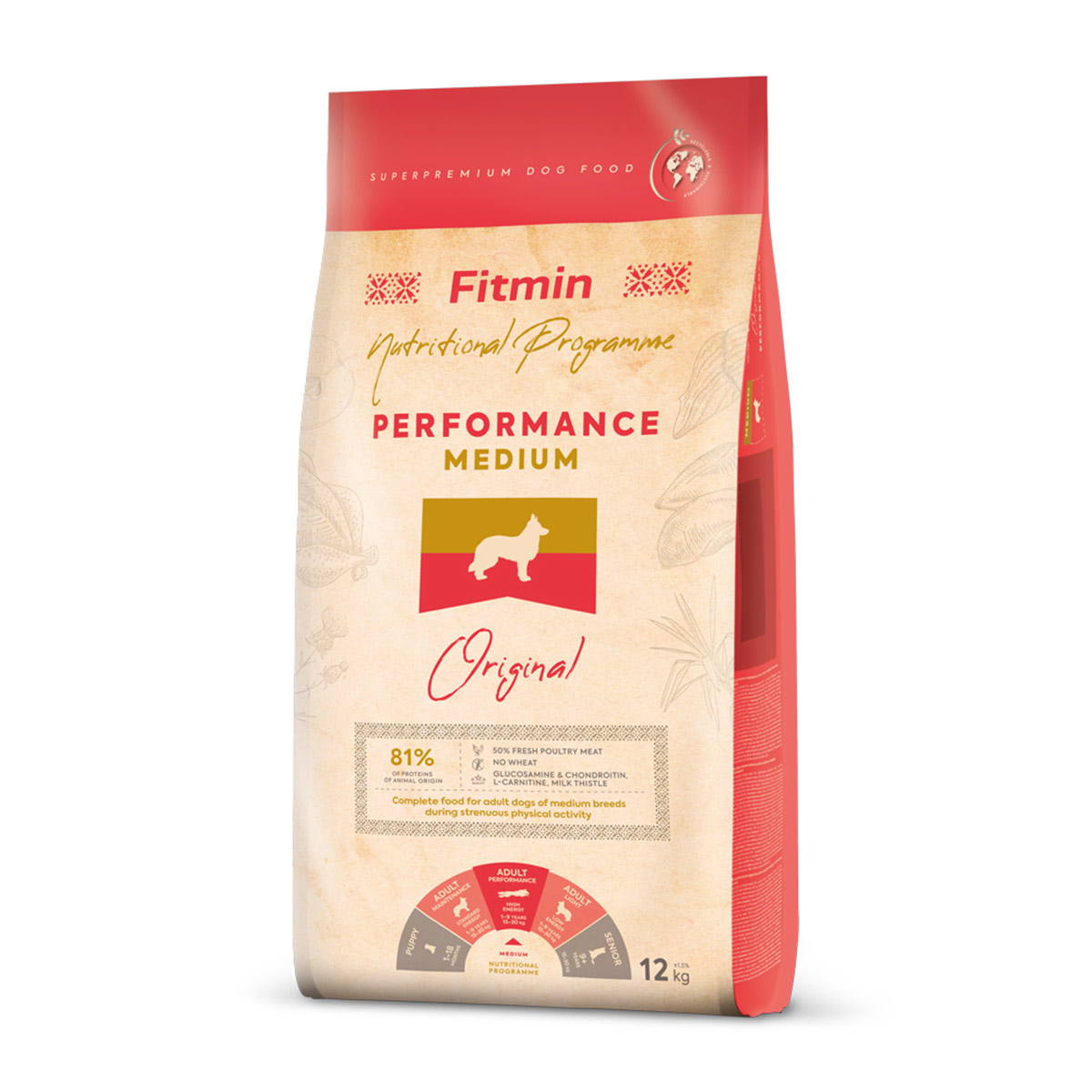 Fitmin Dog Medium Performance 12kg