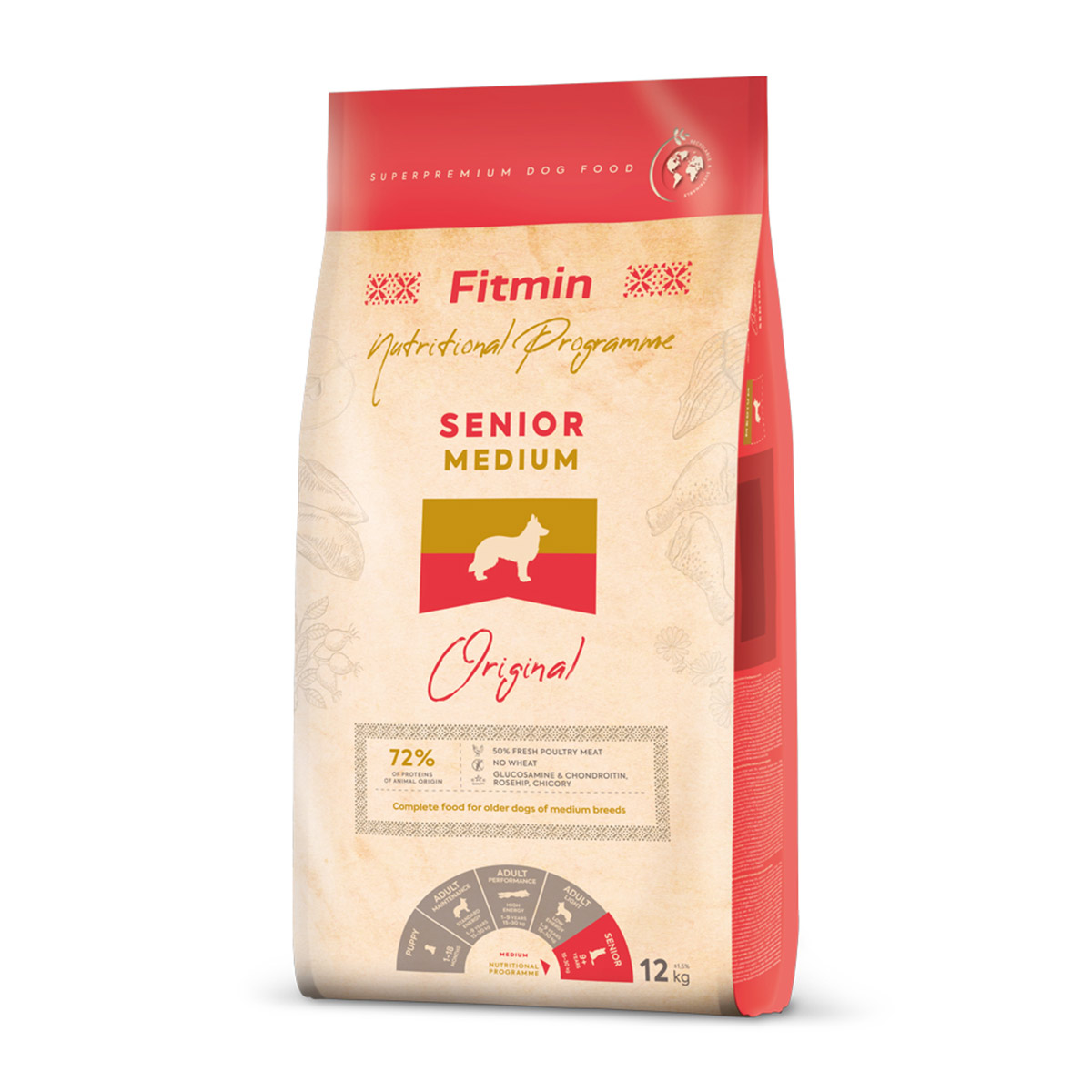 Fitmin Dog Medium Senior 12kg